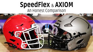 Riddell Axiom amp SpeedFlex  An honest comparison [upl. by Eemyaj]