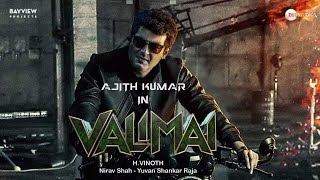 Valimai Teaser Trailer  Ajith Kumar  H Vinoth [upl. by Javed]