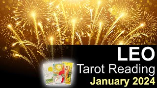 LEO TAROT READING quotITS A YES LEO A COMPROMISE PROVIDES THE RIGHT SOLUTIONquot January 2024 [upl. by Ecienal]