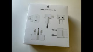 Apple World Travel Adapter Kit Unboxing [upl. by Fredric]