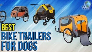 Best Dog Bike Trailer In 2024  Top 10 Dog Bike Trailers Review [upl. by Parlin]