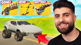 Everything Epic DIDNT Tell You In The CAR MOD Update New Mythic New Bow Primal Gone  Fortnite [upl. by Farrel]