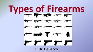 Types of Firearms [upl. by Yevi]