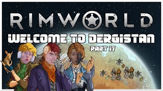 Mortar Strikes Are Coming In Take Cover  Part 17  First RimWorld DLC Playthrough Attempt 2 [upl. by Parry]