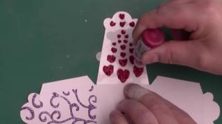 Using Stickles Glitter Glue With Our Stencils [upl. by Aym243]