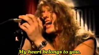 Steelheart  Shes gone  Unplugged   with lyrics [upl. by Timothee]