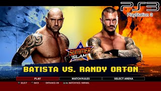 WWE 2K16 PS3  Batista VS Randy Orton  KO Match 2KmClassic [upl. by Mayman]