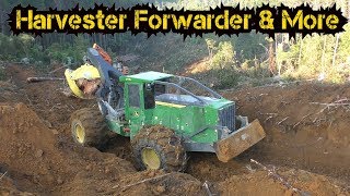 John Deere 948L Skidder  Rough Terrain [upl. by Rockwood]