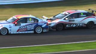 2012 WTCC Japan suzuka Tiago MONTEIRO vs Franz ENGSTLER [upl. by Pegg89]