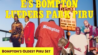 MEET COMPTON’s OLDEST PIRU SET LUEDERS PARK PIRU 🩸 [upl. by Treacy]