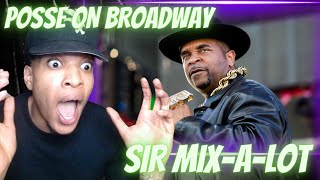 ARE YALL SURE THIS IS SIR MIXALOT SIR MIXALOT  POSSE ON BROADWAY  REACTION [upl. by Aihtnis]