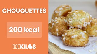 Chouquettes  CroqKilos [upl. by Adara108]