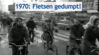 1970 fietsen gedumpt fietsen bromfietsen wrakken fietswrak [upl. by Domini619]