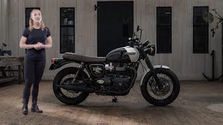 2023 NEW TRIUMPH BONNEVILLE T120 BLACK DGR LIMITED EDITION  WALKAROUND amp REVIEW [upl. by Anoblav704]