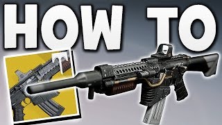 Destiny  HOW TO GET EXOTIC KHVOSTOV 7G0X EASY [upl. by Sanbo]