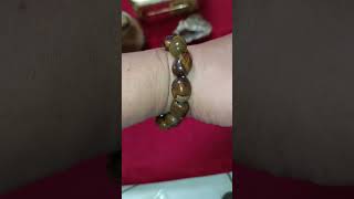 Natural Pietersite Bracelet  Gelang Swanci  NTDDimensionest 15 x 11 x 7 mmBeads  Isi  13 Butir [upl. by Latsyrhc]