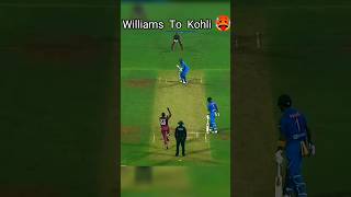 K Williams Vs Virat kohli Revenge 🔥cricket shorts Highlightsuf5ip [upl. by Eenitsed]