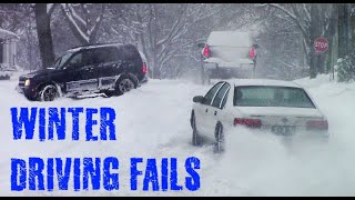 Winter Driving Fails Compilation [upl. by Belford601]