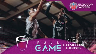 Lointek Gernika Bizkaia v London Lions  EuroCup Women 202324 [upl. by Leahcar]