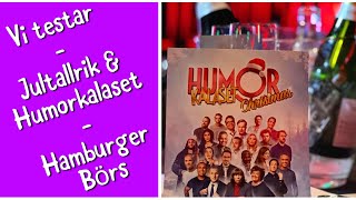 Humorkalaset Christmas på Hamburger Börs  test av jultallriken 2023 [upl. by Nrubloc]