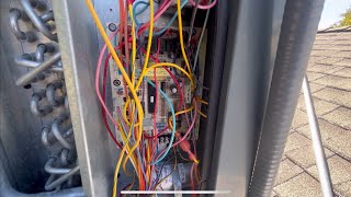 Inducer Motor running during cooling mode  Troubleshooting Gas package unit circuits [upl. by Duthie399]