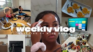 Weekly vlog  We moved in  home updates  unpacking lots of adulting  Amazon finds mckennawalker [upl. by Maibach]