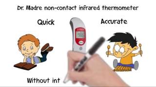 Thermometer  Introducing the Dr Madre TouchFree Accurate Forehead Thermometer [upl. by Aicekat]