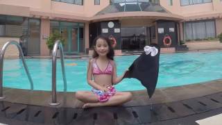 TUTORIAL WEARING MERMAID TAIL SWIMSUIT  TUTOTIAL CARA MEMAKAI EKOR DUYUNG DAN MONOFIN  BAJU RENANG [upl. by Evoy]