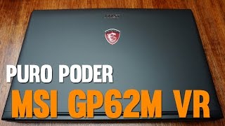 Revisión de la laptop MSI Leopard Pro GP62mVR El poder del escritorio en portátil [upl. by Niwroc]