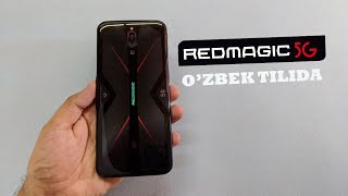 Nubia Red Magic 5G Ozbek tilida obzor [upl. by Tedmund]