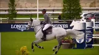 Ludger Beerbaum Chiara round 1 amp 2 Chantilly 2016 [upl. by Cirdes]