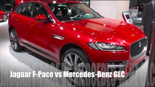 Jaguar FPace 2016 vs MercedesBenz GLC 2016 [upl. by Maleki]