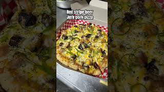 HOMEMADE RED STRIPE BEER JERK PORK pizza [upl. by Stacie]