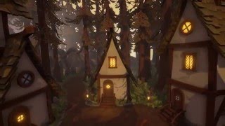 Stylized Environment in UE4 [upl. by Sabra]