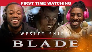 FINALLY WATCHING BLADE 1998 FIRST TIME WATCHING MOVIE REACTION  Wesley Snipes WENT CRAZY [upl. by Aiselad]