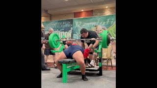 This Hamden powerlifter a Bridgeport nurse breaks female bench press record [upl. by Kloster]