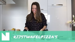 Koken met Foodieness Afl 4 Rijstwafelpizzas [upl. by Grimbald704]