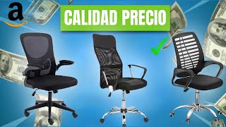 TOP 5 MEJORES SILLAS ERGONÓMICAS de ESCRITORIO CALIDAD PRECIO Económicas y Excelentes en AMAZON ✅ [upl. by Theurich]