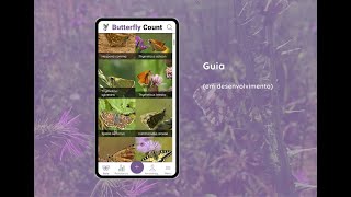 Censos Borboletas de Portugal  guia utilização app Butterfly Count [upl. by Aerda]