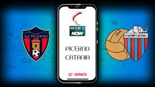 PICERNO Vs CATANIA  SERIE C  22° Giornata  live livestream [upl. by Rexana]