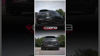 Quad Exit VW Golf GTI Mk7 Performance Exhaust Sound  Resonated Turbo Back by Cobra Sport Exhausts [upl. by Gnoud546]