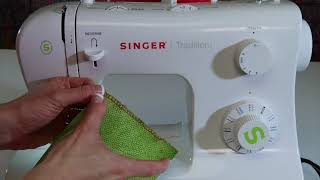 Singer Tradition 2277 15 Overlock Stitches [upl. by Elyl]