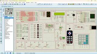 Arduino Button Counter Incerment and decrement  Proteus Simulation [upl. by Blum303]