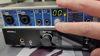 Fireface UC firmware modes [upl. by Limoli]