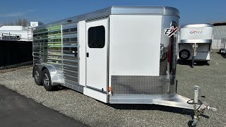 NEW Exiss 716A Exhibitor bumper pull show trailer [upl. by Palma]