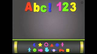 ABC  Magnetic Alphabet  Best iPadiPhoneAndroid App to teach your kids the Alphabet [upl. by Bricker270]