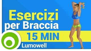 Esercizi a Casa per Braccia [upl. by Asserat]