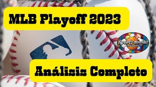 MLB Postemporada 2023 nuevo formato de playoff Análisis de la lucha por el wildcard [upl. by Ibor]