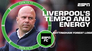 Liverpools tempo and energy was VERY LOW 😧  Mario Melchiot on the Nottingham Forest loss  ESPN FC [upl. by Ernaline]