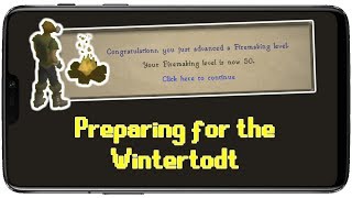 Preparing for the Wintertodt  OSRS Mobile Only HCIM S1E2 [upl. by Torp]